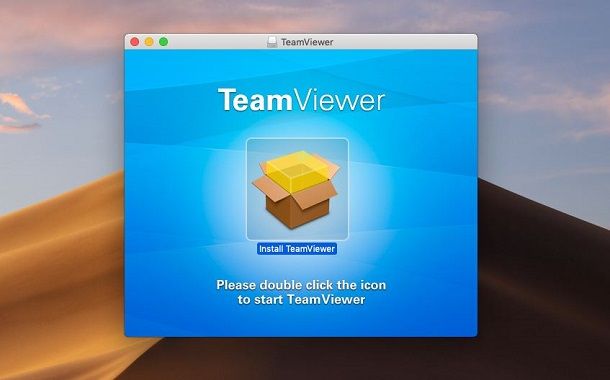Installazione TeamViewer su macOS