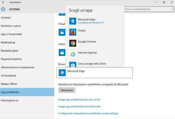 Come cambiare programma predefinito | Salvatore Aranzulla