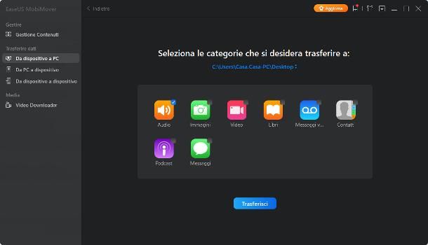 Come trasferire musica da cellulare a PC