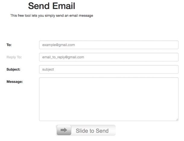 Come mandare email anonima