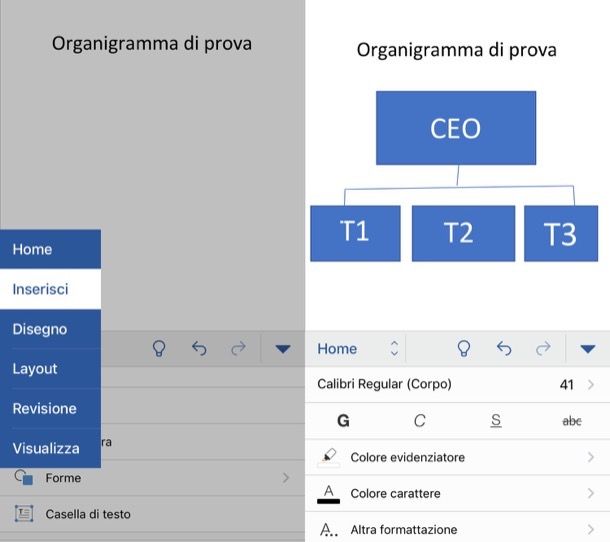 Programmi per organigrammi gratis