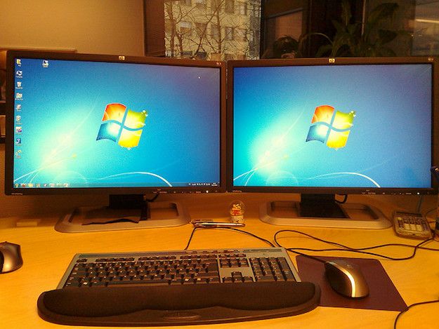 Postazione dual monitor