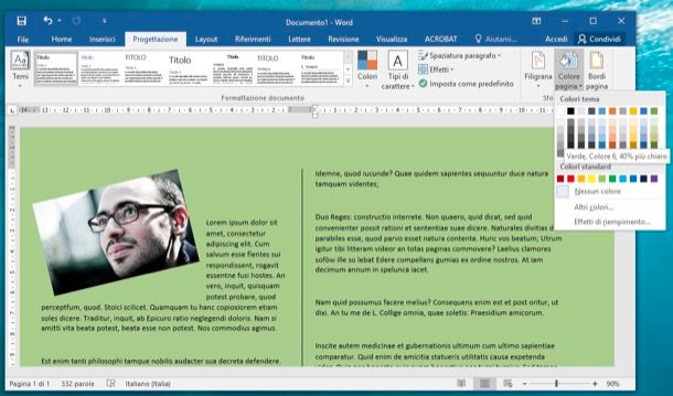 Come creare un pieghevole con Word