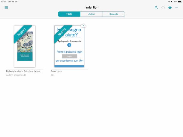 eBook IBS su iPad