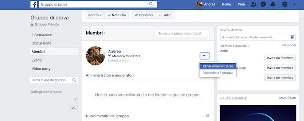 Come chiudere un gruppo su Facebook senza amministratori