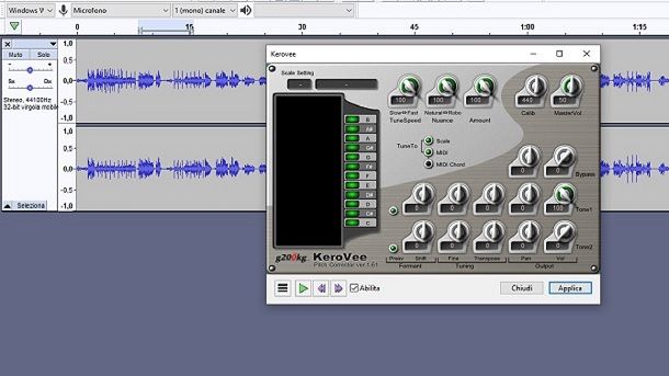 Audacity Programmi per creare musica facile