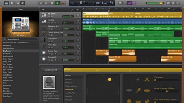 GarageBand Programmi per creare musica Mac gratis