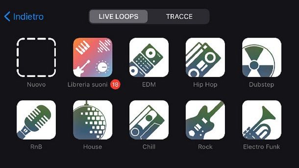 App per creare musica GarageBand