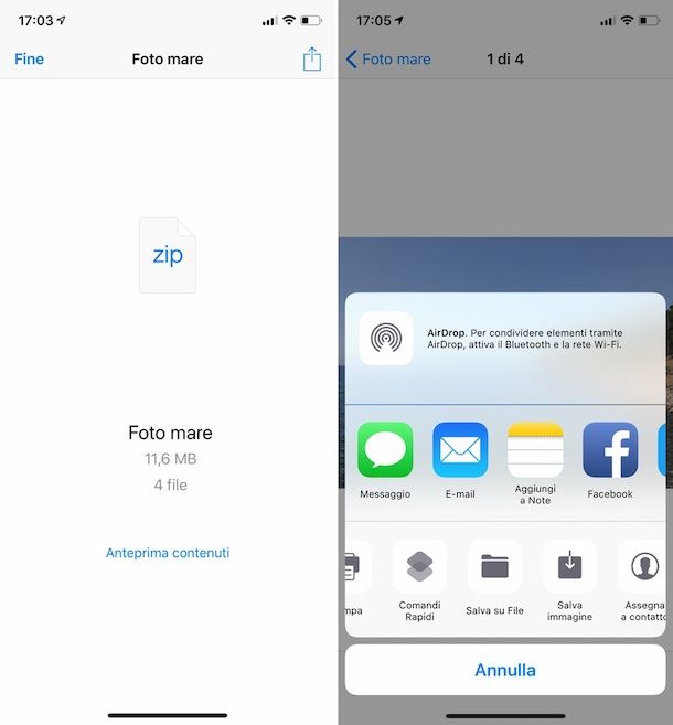 Come decomprimere un file