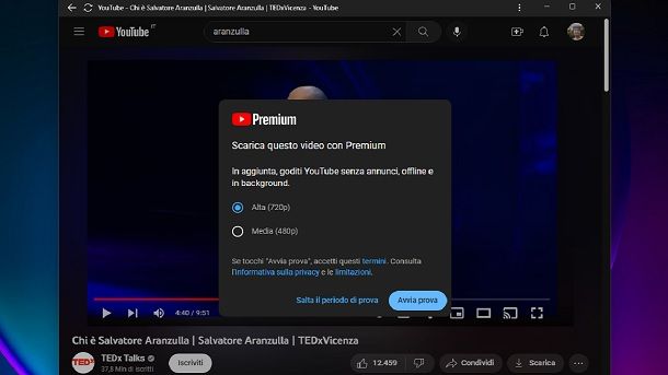 Software per YouTube download PWA Scaricare video