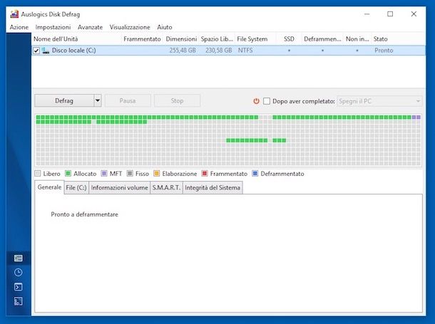 Come deframmentare il disco rigido del PC