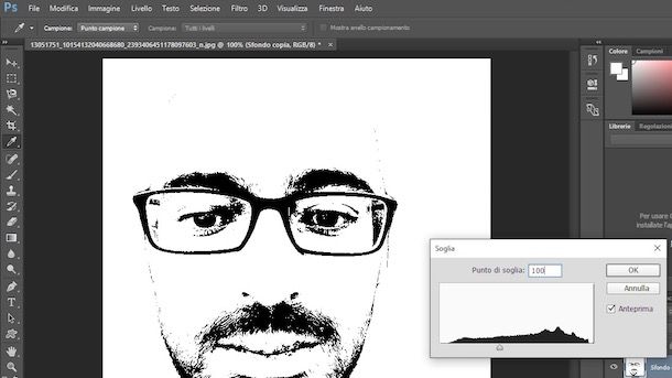 Come vettorializzare un'immagine con Photoshop