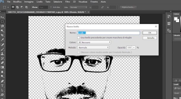 Come vettorializzare un'immagine con Photoshop