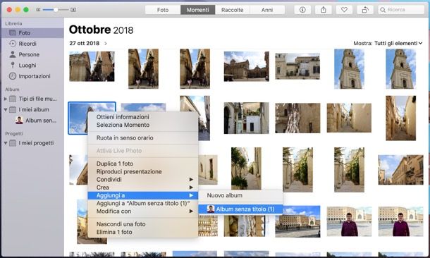 Foto di macOS