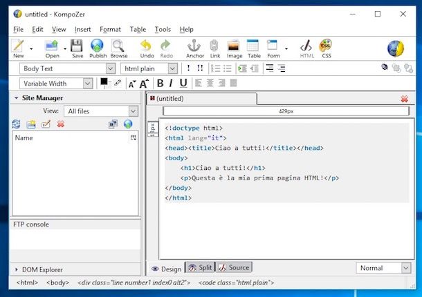 programma decodifica css