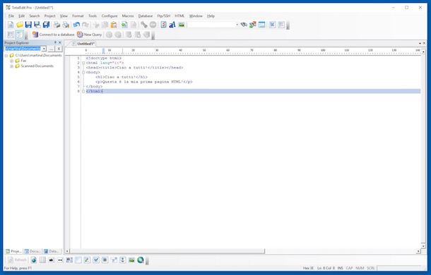 Programmi per programmare