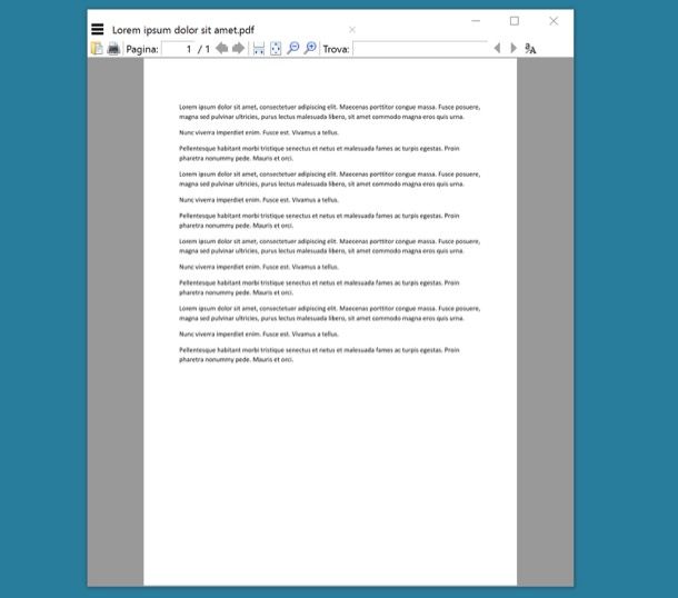 Programmi per aprire PDF