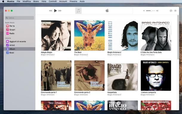 Programmi per ordinare la musica