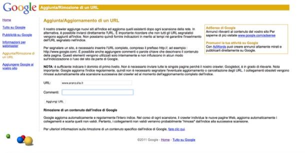 Come apparire su Google