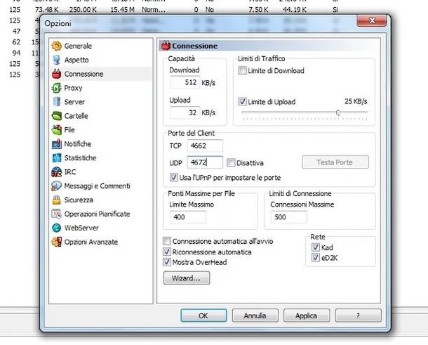 Come verificare le porte di eMule