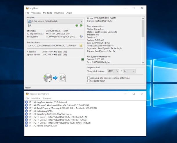 Come creare file ISO