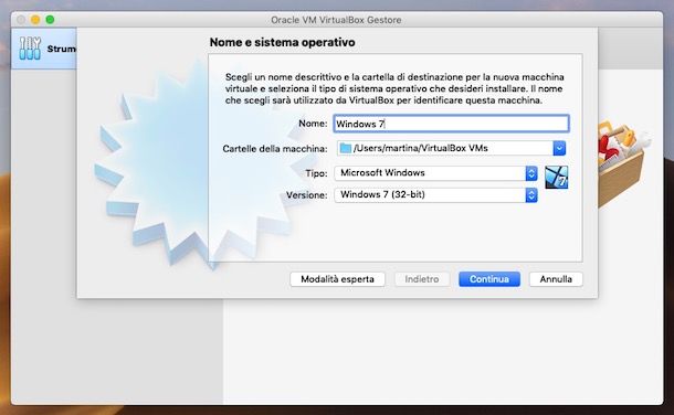 Come virtualizzare Windows 7