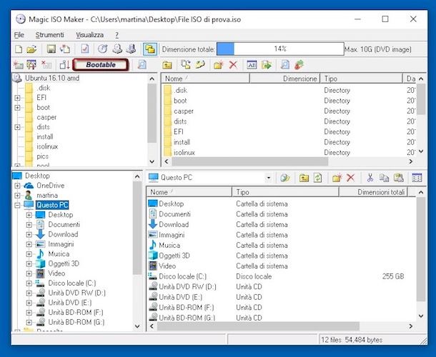 Programmi per ISO
