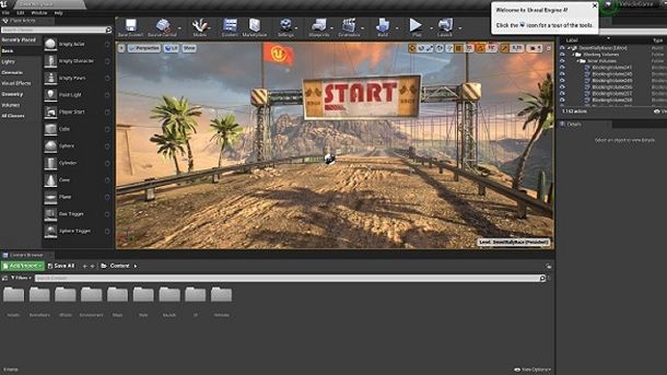 Come creare un gioco su Unreal Engine