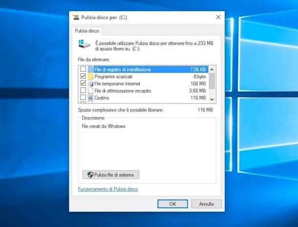 Come ripulire il PC da file inutili