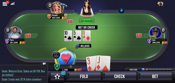 WSOP Poker smartphone