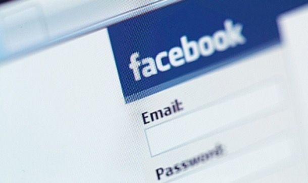 Facebook login