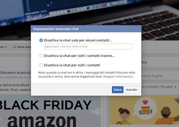 Come rendersi invisibili su Facebook