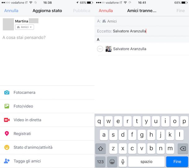 Come rendersi invisibili su Facebook