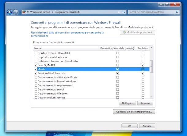 Come sbendare eMule Windows 7