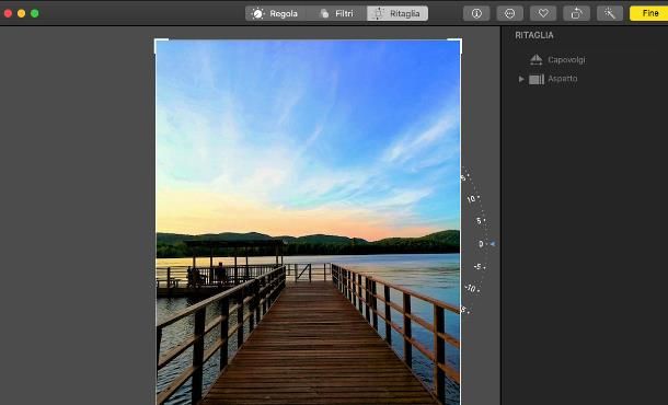 Come ruotare una foto su macOS