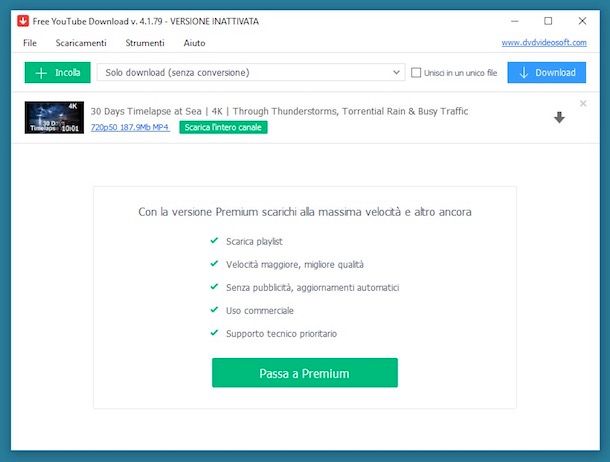 Software per scaricare video