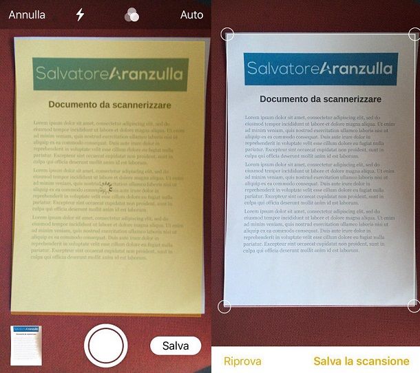 App per archiviare documenti cartacei