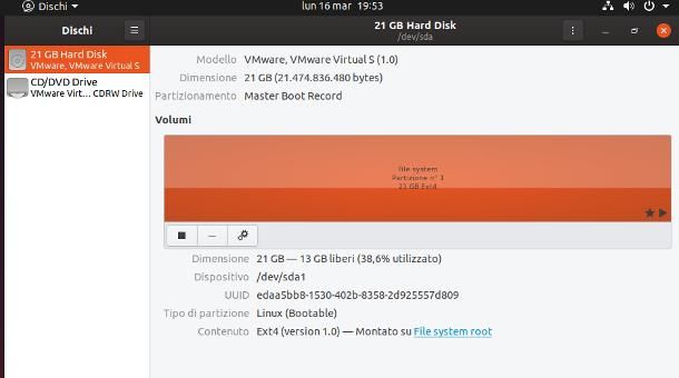 Programmi per Ubuntu per partizioni