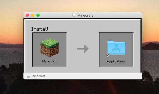 come installare Minecraft su Mac