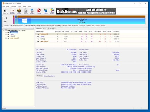 Programmi per partizionare hard disk