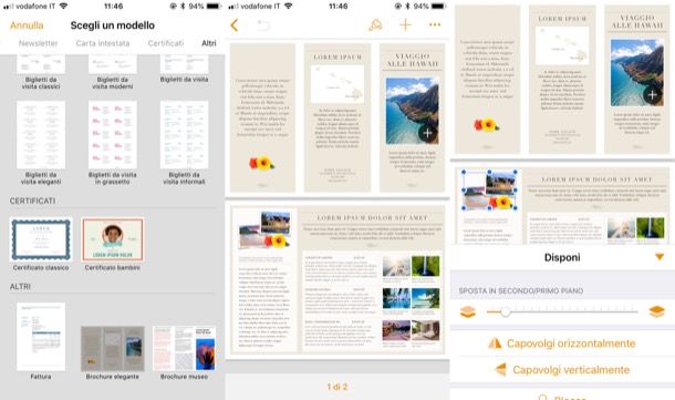 Programmi per brochure