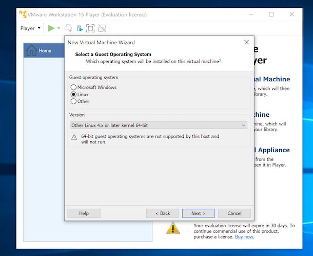 VMware Workstation Player Android