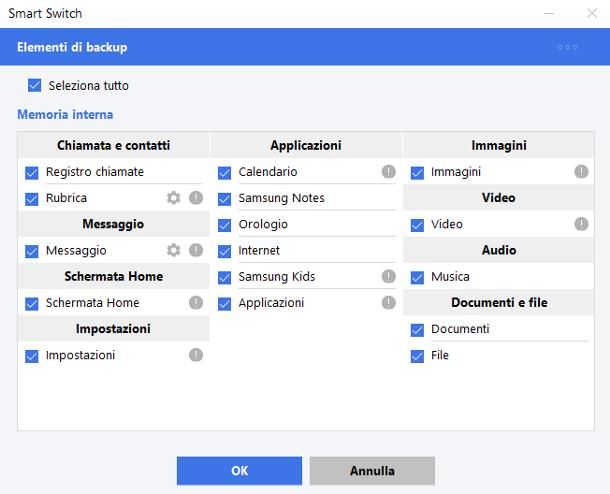 Programmi per smartphone: Samsung