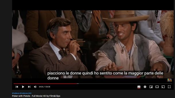 Come sottotitolare un fiilm YouTube