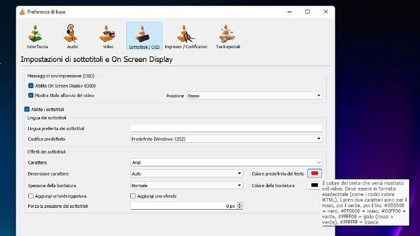 Come attivare i sottotitoli su VLC