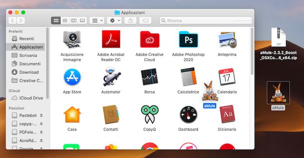 Installazione aMule su macOS