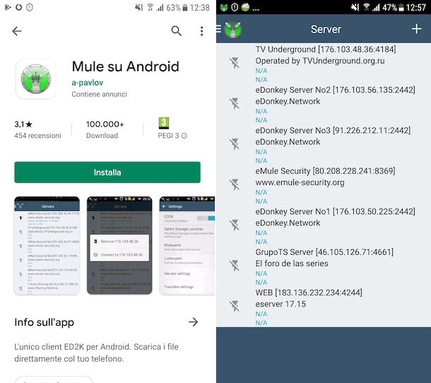 Mule per Android