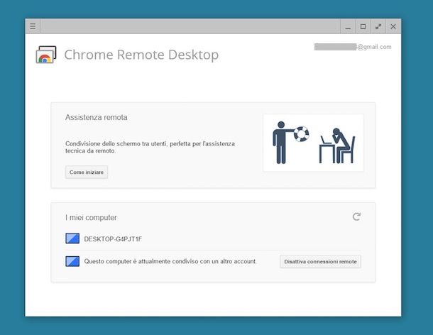 Programmi per accesso remoto