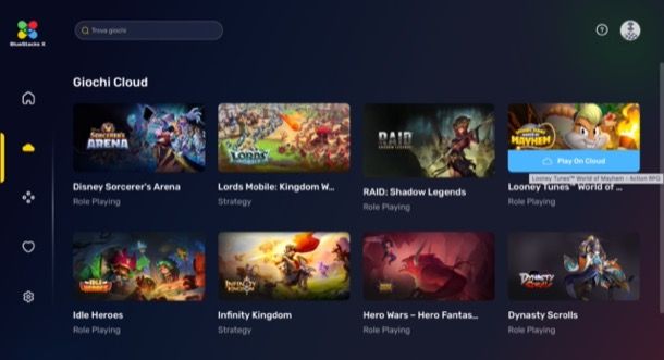 BlueStacks X