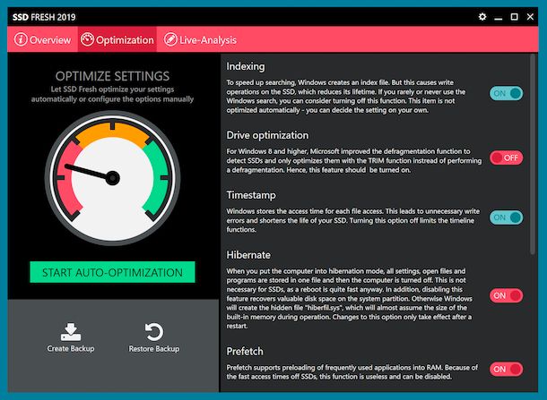 Programmi per SSD